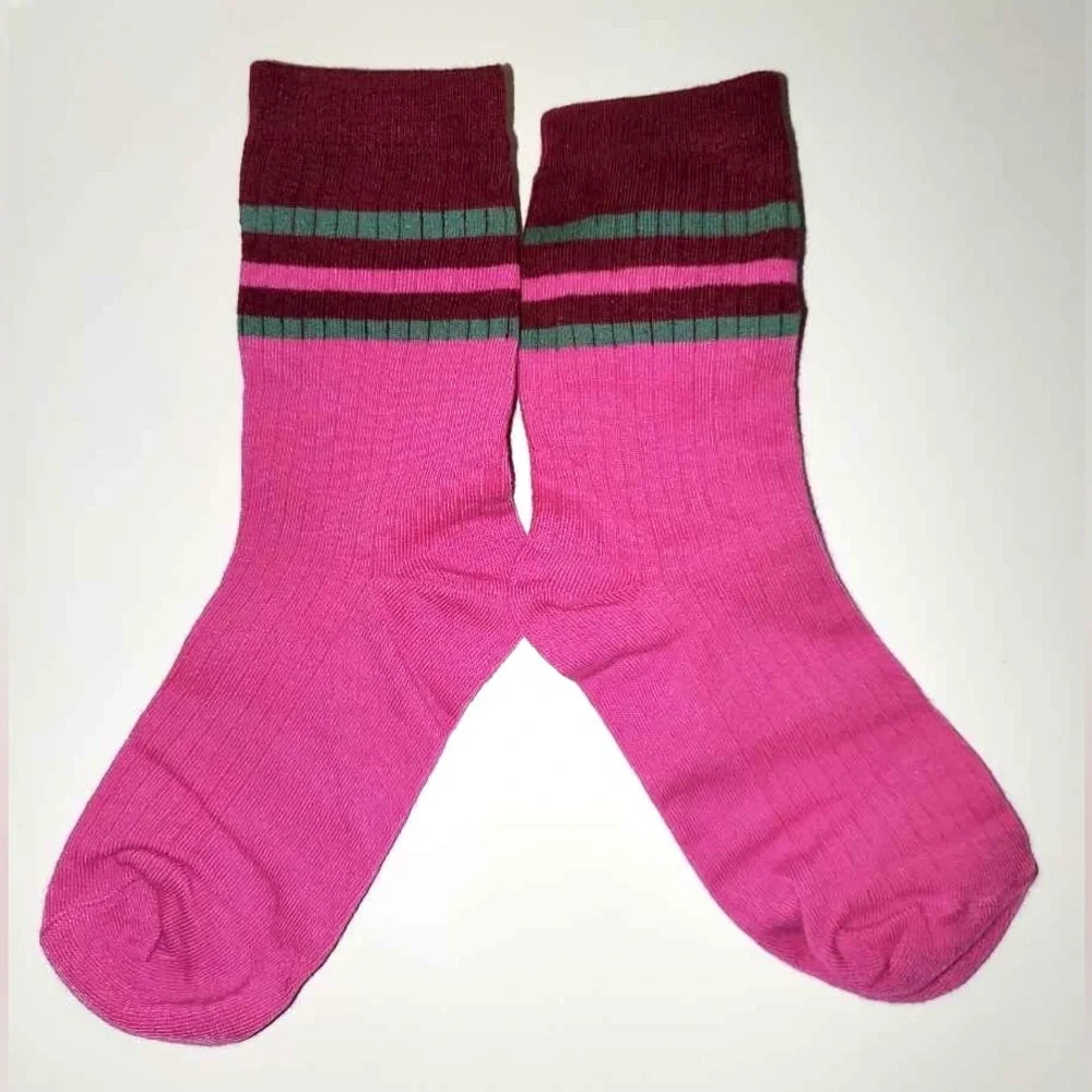 Disney Toys Story Lotso Bear Mid-calf Fashion Cartoon Anime Funny Ugly Socks NIB